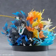 「鬼滅の刃」“雷鳴轟く死闘”を完全再現！「我妻善逸＆獪岳」ノンスケールフィギュアが予約受付中ー限定特典には思い出場面写アクスタも