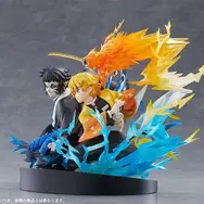 「鬼滅の刃」“雷鳴轟く死闘”を完全再現！「我妻善逸＆獪岳」ノンスケールフィギュアが予約受付中ー限定特典には思い出場面写アクスタも