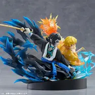 「鬼滅の刃」“雷鳴轟く死闘”を完全再現！「我妻善逸＆獪岳」ノンスケールフィギュアが予約受付中ー限定特典には思い出場面写アクスタも