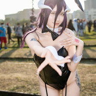 アルベド（バニーガールver.）「オーバーロード」／咲月（Instagram：_.satuski._）