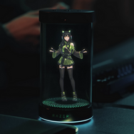 美少女や『LoL』伝説プレイヤーがゲーミングライフをサポート！？Razerの卓上AIコンパニオンが近未来的