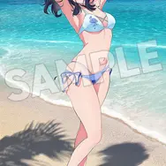 「宝多 六花」の水着姿がセクシー過ぎる…！カーテン魂描き下ろしイラストをモチーフに、ボリューム満点の“L size”で立体化