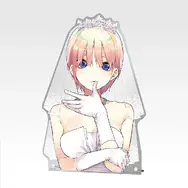 「五等分の花嫁」 原作イラストの一番くじ全ラインナップ公開！ウェディング姿の大型アクリルボードをはじめ、告白シーンを集めた”愛が溢れるTシャツ”など