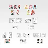 「五等分の花嫁」 原作イラストの一番くじ全ラインナップ公開！ウェディング姿の大型アクリルボードをはじめ、告白シーンを集めた”愛が溢れるTシャツ”など