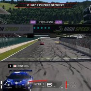 「V1 GRAND PRIX」優勝は宮園拓真コーチ率いるTEAM BLUE！最後はホロライブ・輪堂千速がクラッシュするハプニングが起こるも圧倒的な走りで王者に立つ