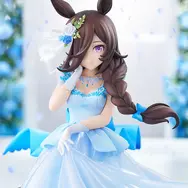 淡いブルーのウェディングドレス姿が美しい…！『ウマ娘』より「ライスシャワー」1/7スケールフィギュアが予約受付中