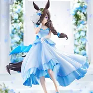 淡いブルーのウェディングドレス姿が美しい…！『ウマ娘』より「ライスシャワー」1/7スケールフィギュアが予約受付中