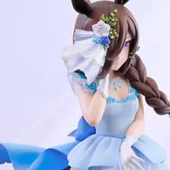淡いブルーのウェディングドレス姿が美しい…！『ウマ娘』より「ライスシャワー」1/7スケールフィギュアが予約受付中