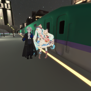 雪ミクグリーティング in VRChat