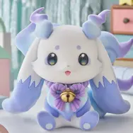 毛並みまで表現！にじさんじ・ルンルンがビッグソフビフィギュア化ーフロッキー加工でやさしく心地よい手触り