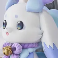 毛並みまで表現！にじさんじ・ルンルンがビッグソフビフィギュア化ーフロッキー加工でやさしく心地よい手触り