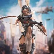 『FF12』ヴィエラ族「フラン」が劇中印象そのままに立体化！弓を肩にかけ佇む姿のフィギュアが予約受付開始