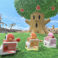 カービィが、まるで“果樹園”のモモ!? 『エアライダー』で制作されたオレマシンが話題にー「まんまるピンクで可愛いカービィは桃みたい」