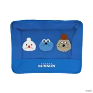 「パペットスンスン」新作トラベルグッズが本日2月13日18時より発売！スンスンたちをデザイン、おかおデザインのアイマスクなどもラインナップ