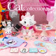 「ディズニー」の猫たちが大集合！Happyくじが2月20日発売ー目玉のマリー BIGぬいぐるほか、特別描き起こしデザイングッズを展開