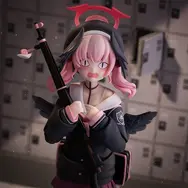 「素行不良とか許さないから！」『ブルアカ』より「下江コハル」アクションフィギュアが予約開始ー恥じらいやネコ目など表情豊か