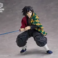 「鬼滅の刃」竈門炭治郎と冨岡義勇のアクションフィギュアがバージョンアップ！劇場版「猗窩座再来」の戦いをイメージした表情とエフェクトも