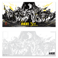 『勝利の女神:NIKKE』3周年記念の墨絵がグッズ化！スポーツタオルやアクリルプレートなど8種