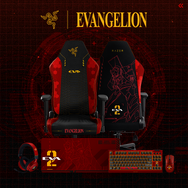 「Razer」×「エヴァ2号機」コラボゲーミングアイテムが国内発売決定！存在感抜群なレッドカラーのキーボードやチェアなど全5製品