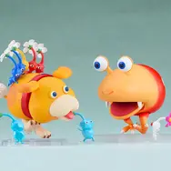 相棒の救助犬「オッチン」が『ピクミン』たちと共にねんどろいど化！表情パーツには通常目に加えて“上目”も用意