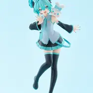 「シナモロール」とお揃いのヘアスタイルが可愛い！「初音ミク」しゅがお氏描きおろしイラストのコラボフィギュアが予約開始