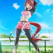 笑顔でストレッチ！『ウマ娘』勝負服姿の「ダンツフレーム」フィギュアが予約開始ー表情差し替えパーツにはウインクも