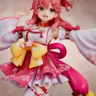 ホロライブ・さくらみこが、おるだん氏描き下ろしイラストを元に立体化！お馴染みの衣装を纏い優しく微笑む姿、はつらつとしたポージングなど魅力を再現