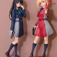 「リコリコ」キービジュがモチーフ！「錦木千束/井ノ上たきな」フィギュアが予約受付開始、髪やスカートなど躍動感にあふれる仕上がり