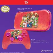 マリオのデザインが可愛い！スイッチ2対応コントローラーが3月27日発売ー公式ライセンスの有線イヤホンも