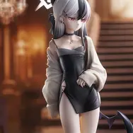 ボディラインを強調する黒のドレス姿が美しい…！『ブルアカ』より「カヨコ（ドレス）」1/7スケールフィギュアが予約開始