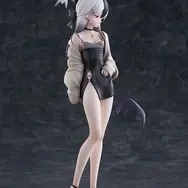 ボディラインを強調する黒のドレス姿が美しい…！『ブルアカ』より「カヨコ（ドレス）」1/7スケールフィギュアが予約開始
