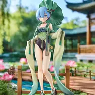 チャイナ風水着が可愛い！「リゼロ」よりフィギュア「レム 庭園中の休みVer.」が予約受付開始