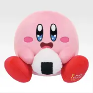 『星のカービィ』新作一番くじは「グルメ」がテーマ！おにぎりをキラキラした目で見つめる「はらぺこ☆カービィぬいぐるみ」が可愛い