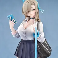 あふれ出る魅力…！『ブルアカ』より「アスナ（制服）メモリアルロビーVer.」フィギュアが予約開始、学生生活スタイルならはの要素を再現