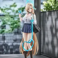 あふれ出る魅力…！『ブルアカ』より「アスナ（制服）メモリアルロビーVer.」フィギュアが予約開始、学生生活スタイルならはの要素を再現