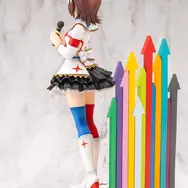 『アイマス』20周年の“最高傑作”！「天海春香」スターピースメモリーズ衣装フィギュアが予約開始ー背景には矢印、台座にたくさんの星をデザイン