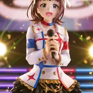 『アイマス』20周年の“最高傑作”！「天海春香」スターピースメモリーズ衣装フィギュアが予約開始ー背景には矢印、台座にたくさんの星をデザイン