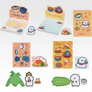 「お文具といっしょ」新作一番くじの全ラインナップ公開！お文具さん型の調味料入れ、仕切りプレートなどで一緒にランチタイムを楽しめる