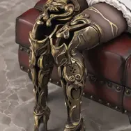 こだわりのムチムチ太もも！『CODE VEIN II』より「ルゥ・マグメル」がリラックスした座り姿で立体化、心臓部はパール・メタル塗装で神秘的