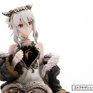 こだわりのムチムチ太もも！『CODE VEIN II』より「ルゥ・マグメル」がリラックスした座り姿で立体化、心臓部はパール・メタル塗装で神秘的