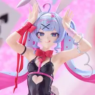 「初音ミク」がDECO*27氏による楽曲「ラビットホール」モチーフで立体化！布製網タイツとスーツのコントラストが映える質感表現