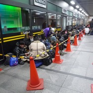 『モンスターハンターポータブル 3rd』、秋葉原には200人を超える行列発生