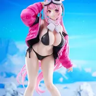 極寒地で魅せる衝撃的な水着姿！『ブルアカ』より「エイミ」フィギュアが予約開始ーラフに羽織ったジャケット、黒ビキニに惹かれる
