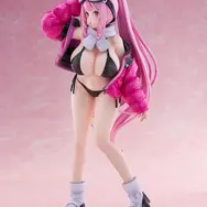 極寒地で魅せる衝撃的な水着姿！『ブルアカ』より「エイミ」フィギュアが予約開始ーラフに羽織ったジャケット、黒ビキニに惹かれる