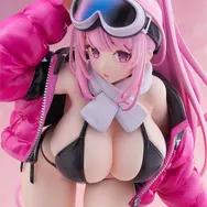 極寒地で魅せる衝撃的な水着姿！『ブルアカ』より「エイミ」フィギュアが予約開始ーラフに羽織ったジャケット、黒ビキニに惹かれる