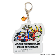 「ガンダム」と20周年を迎える「ひこにゃん」がコラボ！遊び心あふれるTシャツやハンカチなどが限定販売