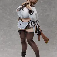 おなかや太もも、いろんなところがムッチリ！『勝利の女神：NIKKE』より「ブレッディ」1/4スケールフィギュアのボリューム感が凄い