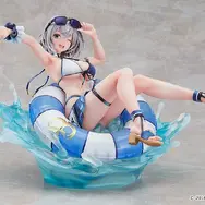 ホロライブ・白銀ノエルの水着フィギュアが可愛い！活動1周年記念描き下ろしイラストがモチーフ、弾けるような肉体美と笑顔にキュン