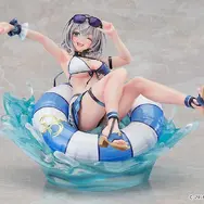 ホロライブ・白銀ノエルの水着フィギュアが可愛い！活動1周年記念描き下ろしイラストがモチーフ、弾けるような肉体美と笑顔にキュン