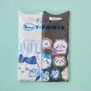 「ちいかわ」ぷっくりシール付き！Tシャツ2枚セット「パックT」が4月24日発売、味付けのり／ぼっちゃりランナーズ含む全3商品